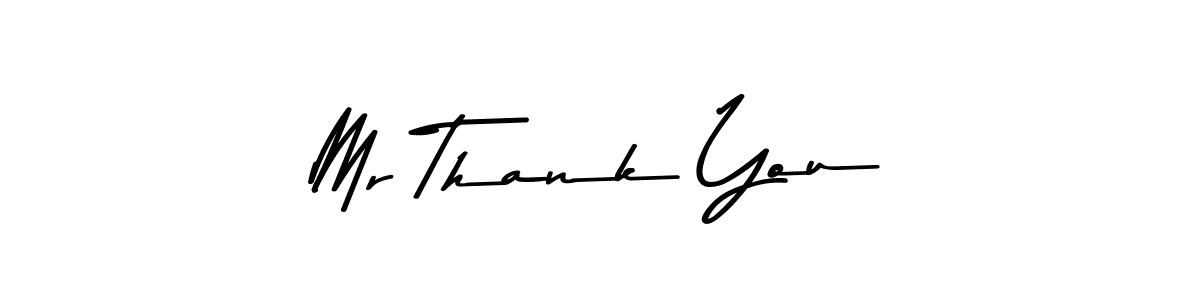 It looks lik you need a new signature style for name Mr Thank You. Design unique handwritten (Asem Kandis PERSONAL USE) signature with our free signature maker in just a few clicks. Mr Thank You signature style 9 images and pictures png