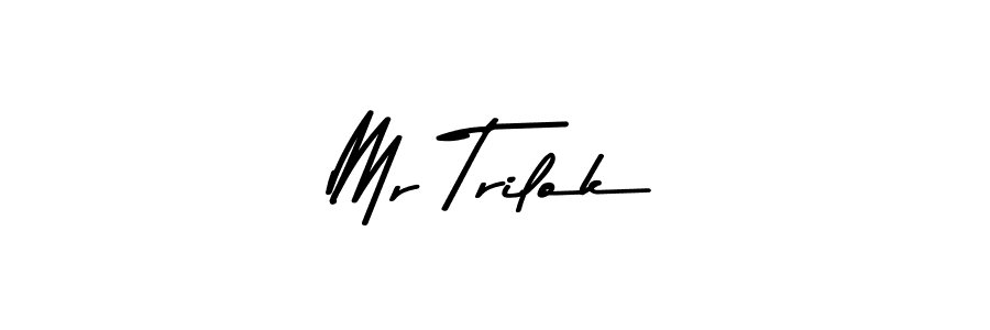 Asem Kandis PERSONAL USE is a professional signature style that is perfect for those who want to add a touch of class to their signature. It is also a great choice for those who want to make their signature more unique. Get Mr Trilok name to fancy signature for free. Mr Trilok signature style 9 images and pictures png