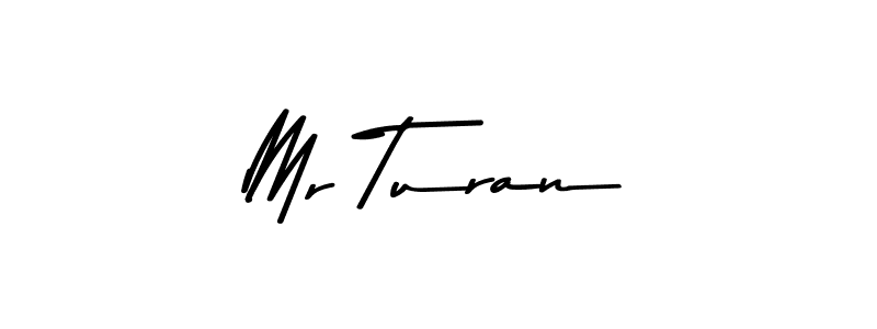 Mr Turan stylish signature style. Best Handwritten Sign (Asem Kandis PERSONAL USE) for my name. Handwritten Signature Collection Ideas for my name Mr Turan. Mr Turan signature style 9 images and pictures png