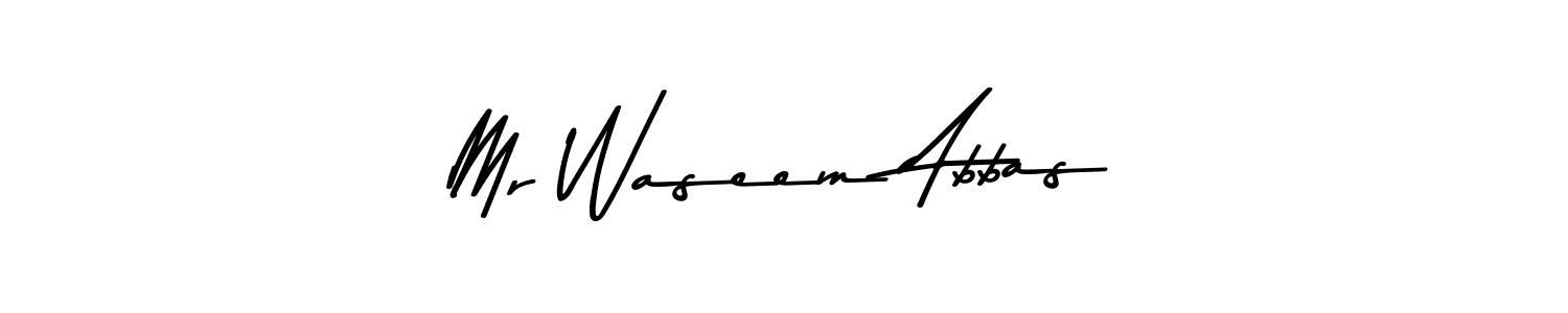 Mr Waseem Abbas stylish signature style. Best Handwritten Sign (Asem Kandis PERSONAL USE) for my name. Handwritten Signature Collection Ideas for my name Mr Waseem Abbas. Mr Waseem Abbas signature style 9 images and pictures png