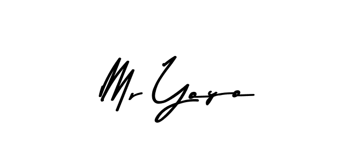 Use a signature maker to create a handwritten signature online. With this signature software, you can design (Asem Kandis PERSONAL USE) your own signature for name Mr Yoyo. Mr Yoyo signature style 9 images and pictures png