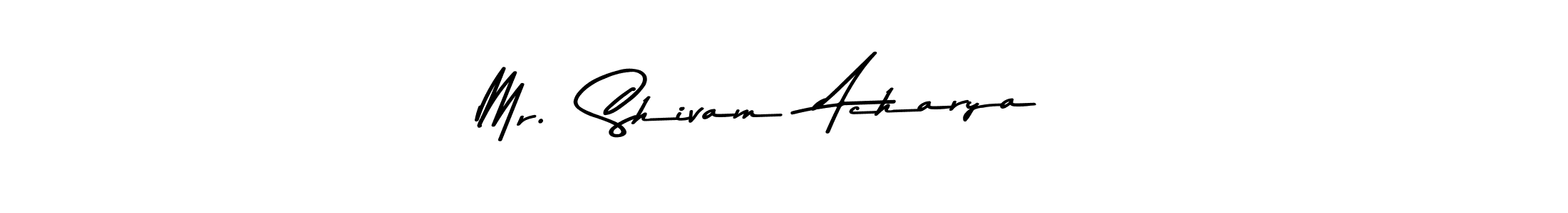 Similarly Asem Kandis PERSONAL USE is the best handwritten signature design. Signature creator online .You can use it as an online autograph creator for name Mr.  Shivam  Acharya  . Mr.  Shivam  Acharya   signature style 9 images and pictures png