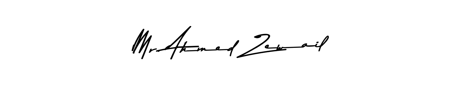 Design your own signature with our free online signature maker. With this signature software, you can create a handwritten (Asem Kandis PERSONAL USE) signature for name Mr. Ahmed Zewail. Mr. Ahmed Zewail signature style 9 images and pictures png