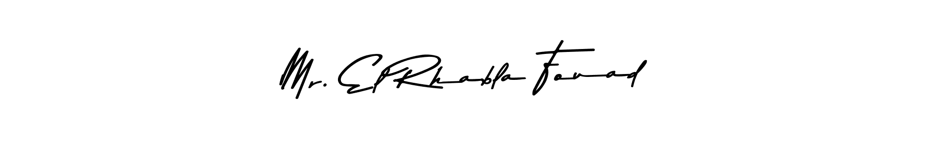 Make a beautiful signature design for name Mr. El Rhabla Fouad. Use this online signature maker to create a handwritten signature for free. Mr. El Rhabla Fouad signature style 9 images and pictures png