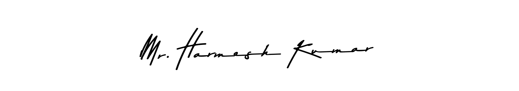 Make a beautiful signature design for name Mr. Harmesh Kumar. Use this online signature maker to create a handwritten signature for free. Mr. Harmesh Kumar signature style 9 images and pictures png