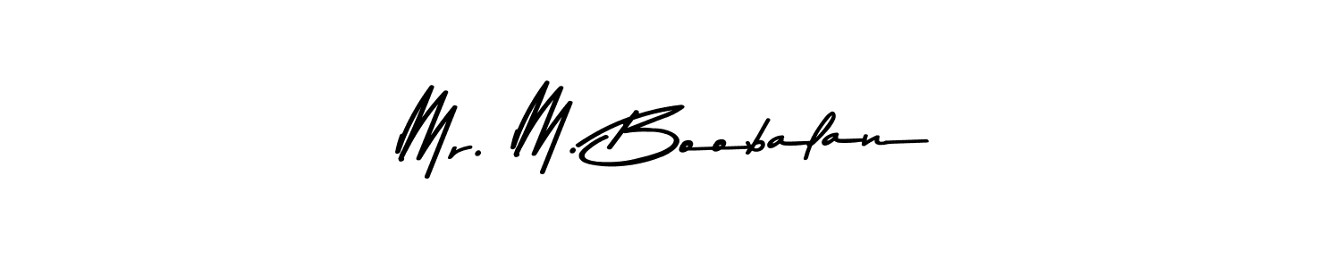 Once you've used our free online signature maker to create your best signature Asem Kandis PERSONAL USE style, it's time to enjoy all of the benefits that Mr. M. Boobalan name signing documents. Mr. M. Boobalan signature style 9 images and pictures png