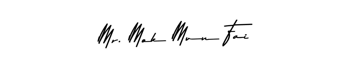 Similarly Asem Kandis PERSONAL USE is the best handwritten signature design. Signature creator online .You can use it as an online autograph creator for name Mr. Mok Mun Fai. Mr. Mok Mun Fai signature style 9 images and pictures png
