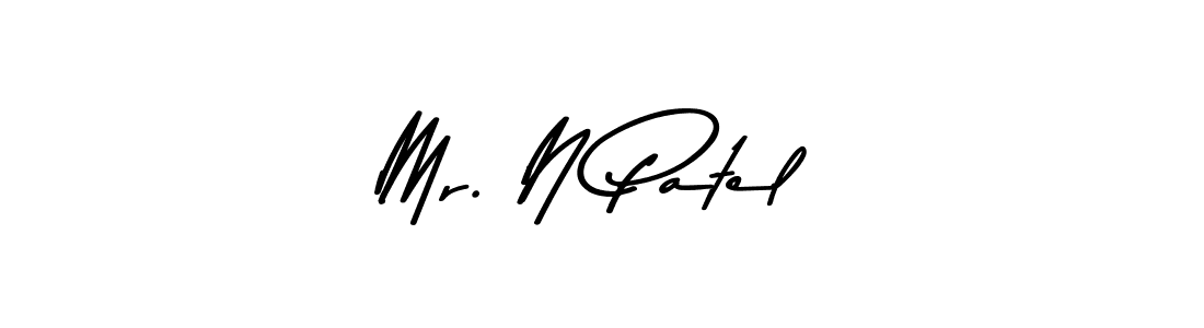 Mr. N Patel stylish signature style. Best Handwritten Sign (Asem Kandis PERSONAL USE) for my name. Handwritten Signature Collection Ideas for my name Mr. N Patel. Mr. N Patel signature style 9 images and pictures png