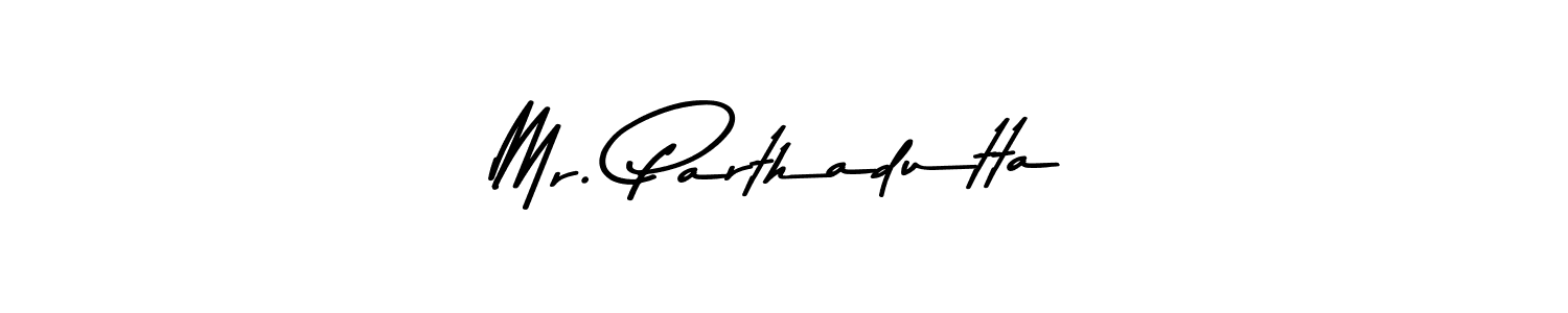 How to make Mr. Parthadutta signature? Asem Kandis PERSONAL USE is a professional autograph style. Create handwritten signature for Mr. Parthadutta name. Mr. Parthadutta signature style 9 images and pictures png