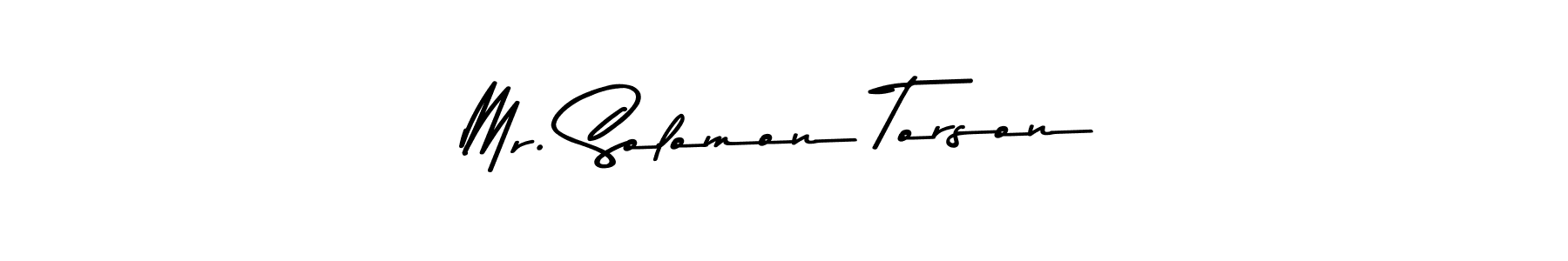Use a signature maker to create a handwritten signature online. With this signature software, you can design (Asem Kandis PERSONAL USE) your own signature for name Mr. Solomon Torson. Mr. Solomon Torson signature style 9 images and pictures png