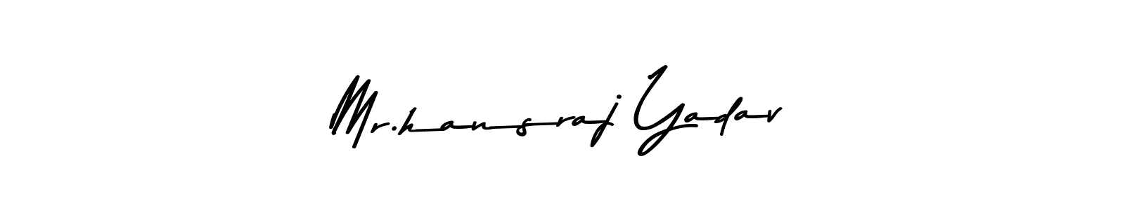 Check out images of Autograph of Mr.hansraj Yadav name. Actor Mr.hansraj Yadav Signature Style. Asem Kandis PERSONAL USE is a professional sign style online. Mr.hansraj Yadav signature style 9 images and pictures png