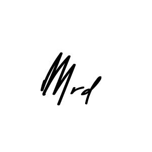 Create a beautiful signature design for name Mrd. With this signature (Asem Kandis PERSONAL USE) fonts, you can make a handwritten signature for free. Mrd signature style 9 images and pictures png