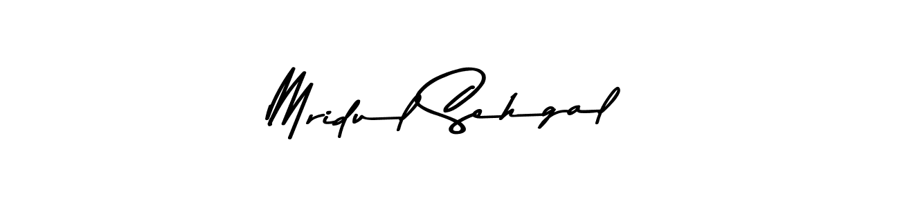 Mridul Sehgal stylish signature style. Best Handwritten Sign (Asem Kandis PERSONAL USE) for my name. Handwritten Signature Collection Ideas for my name Mridul Sehgal. Mridul Sehgal signature style 9 images and pictures png