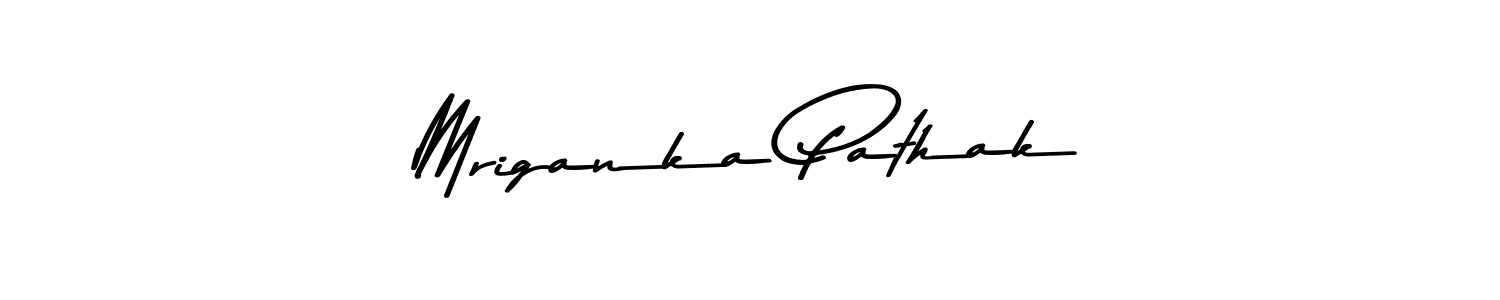 Make a beautiful signature design for name Mriganka Pathak. Use this online signature maker to create a handwritten signature for free. Mriganka Pathak signature style 9 images and pictures png
