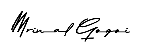 Download transparent PNG signature for name Mrinal Gogoi styled with Asem Kandis PERSONAL USE font. Ready to paste directly into PDF and Word agreements. Mrinal Gogoi signature style 9 images and pictures png