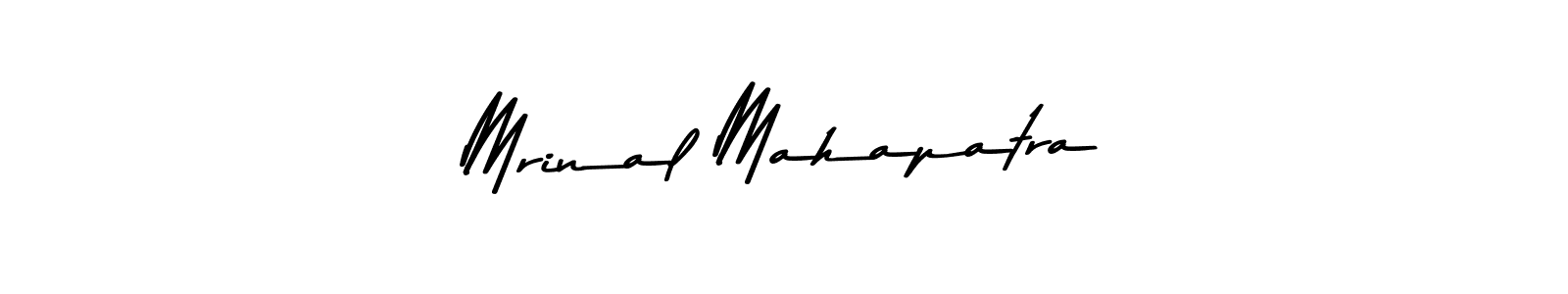 Make a beautiful signature design for name Mrinal Mahapatra. With this signature (Asem Kandis PERSONAL USE) style, you can create a handwritten signature for free. Mrinal Mahapatra signature style 9 images and pictures png