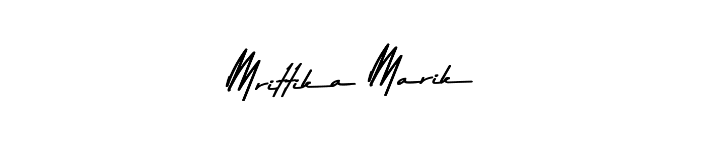 Mrittika Marik stylish signature style. Best Handwritten Sign (Asem Kandis PERSONAL USE) for my name. Handwritten Signature Collection Ideas for my name Mrittika Marik. Mrittika Marik signature style 9 images and pictures png