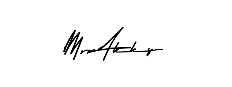 How to make Mrr Akky signature? Asem Kandis PERSONAL USE is a professional autograph style. Create handwritten signature for Mrr Akky name. Mrr Akky signature style 9 images and pictures png