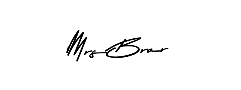 Also we have Mrs Brar name is the best signature style. Create professional handwritten signature collection using Asem Kandis PERSONAL USE autograph style. Mrs Brar signature style 9 images and pictures png