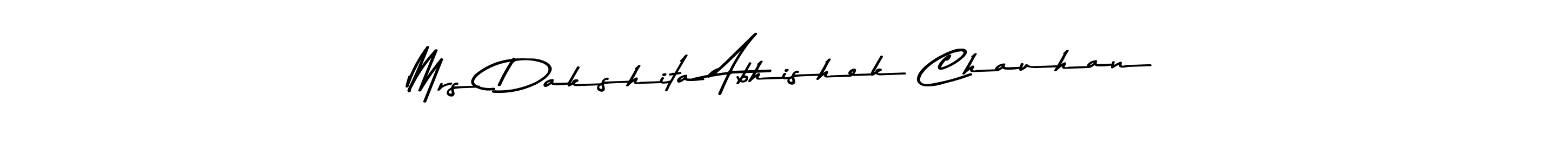 How to Draw Mrs Dakshita Abhishek Chauhan signature style? Asem Kandis PERSONAL USE is a latest design signature styles for name Mrs Dakshita Abhishek Chauhan. Mrs Dakshita Abhishek Chauhan signature style 9 images and pictures png