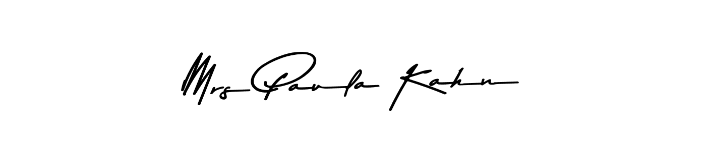 Check out images of Autograph of Mrs Paula Kahn name. Actor Mrs Paula Kahn Signature Style. Asem Kandis PERSONAL USE is a professional sign style online. Mrs Paula Kahn signature style 9 images and pictures png