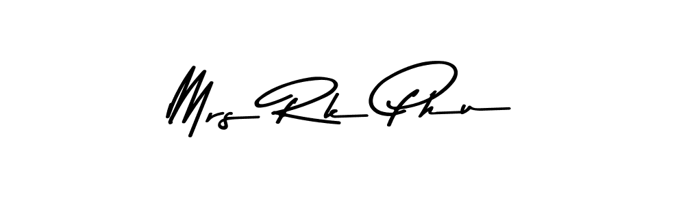 How to Draw Mrs Rk Phu signature style? Asem Kandis PERSONAL USE is a latest design signature styles for name Mrs Rk Phu. Mrs Rk Phu signature style 9 images and pictures png