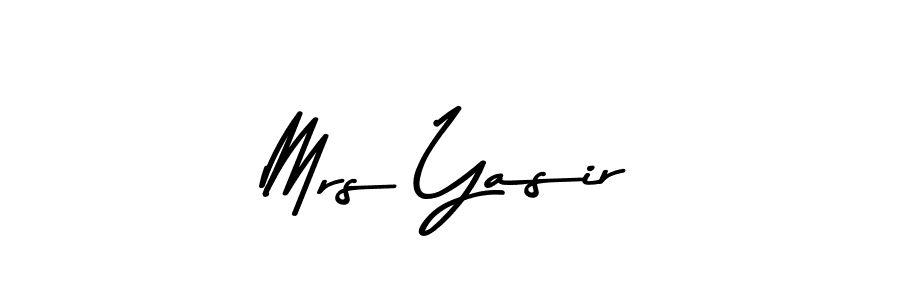 How to Draw Mrs Yasir signature style? Asem Kandis PERSONAL USE is a latest design signature styles for name Mrs Yasir. Mrs Yasir signature style 9 images and pictures png