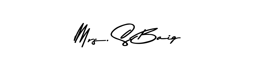 Check out images of Autograph of Mrs. S Baig name. Actor Mrs. S Baig Signature Style. Asem Kandis PERSONAL USE is a professional sign style online. Mrs. S Baig signature style 9 images and pictures png