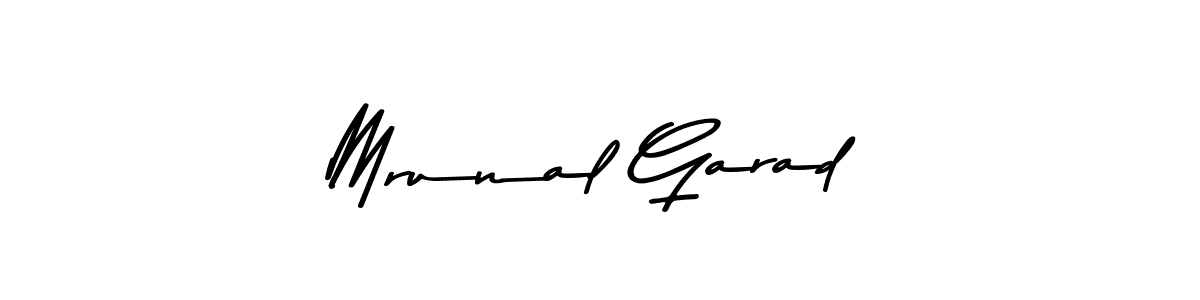 How to make Mrunal Garad signature? Asem Kandis PERSONAL USE is a professional autograph style. Create handwritten signature for Mrunal Garad name. Mrunal Garad signature style 9 images and pictures png