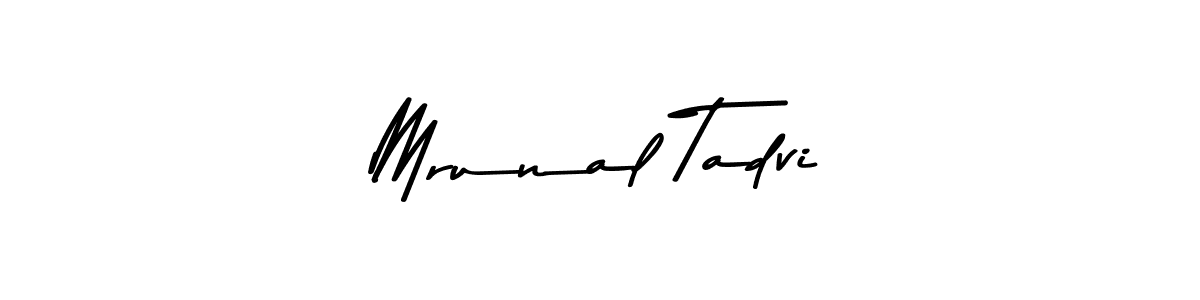 Make a beautiful signature design for name Mrunal Tadvi. Use this online signature maker to create a handwritten signature for free. Mrunal Tadvi signature style 9 images and pictures png