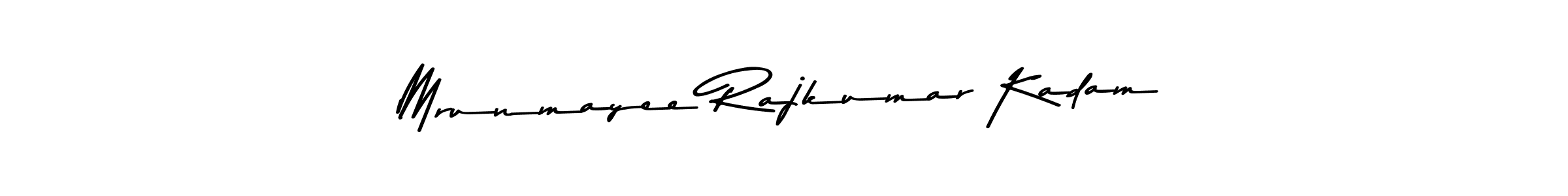 Here are the top 10 professional signature styles for the name Mrunmayee Rajkumar Kadam. These are the best autograph styles you can use for your name. Mrunmayee Rajkumar Kadam signature style 9 images and pictures png