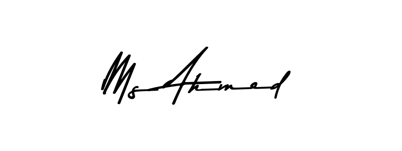 How to make Ms Ahmed signature? Asem Kandis PERSONAL USE is a professional autograph style. Create handwritten signature for Ms Ahmed name. Ms Ahmed signature style 9 images and pictures png