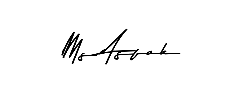 How to make Ms Asfak signature? Asem Kandis PERSONAL USE is a professional autograph style. Create handwritten signature for Ms Asfak name. Ms Asfak signature style 9 images and pictures png