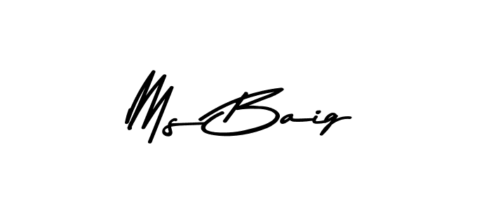 Best and Professional Signature Style for Ms Baig. Asem Kandis PERSONAL USE Best Signature Style Collection. Ms Baig signature style 9 images and pictures png