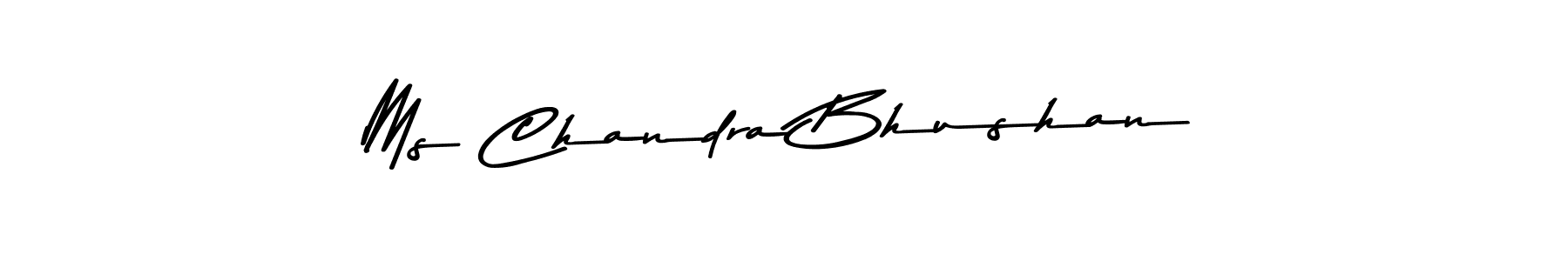 Also we have Ms Chandra Bhushan name is the best signature style. Create professional handwritten signature collection using Asem Kandis PERSONAL USE autograph style. Ms Chandra Bhushan signature style 9 images and pictures png