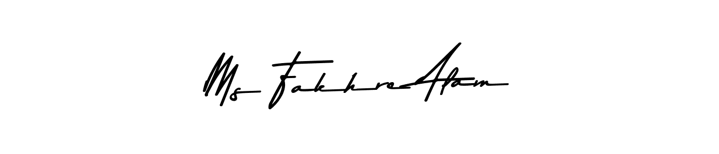Ms Fakhre Alam stylish signature style. Best Handwritten Sign (Asem Kandis PERSONAL USE) for my name. Handwritten Signature Collection Ideas for my name Ms Fakhre Alam. Ms Fakhre Alam signature style 9 images and pictures png