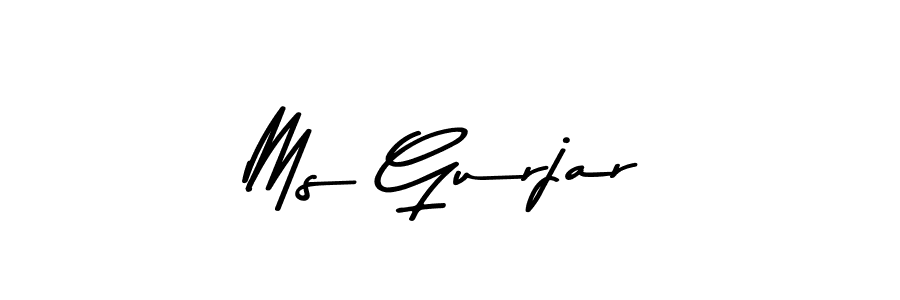 You should practise on your own different ways (Asem Kandis PERSONAL USE) to write your name (Ms Gurjar) in signature. don't let someone else do it for you. Ms Gurjar signature style 9 images and pictures png