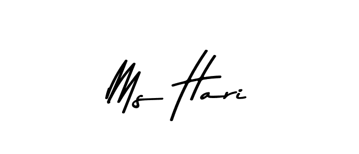 You can use this online signature creator to create a handwritten signature for the name Ms Hari. This is the best online autograph maker. Ms Hari signature style 9 images and pictures png
