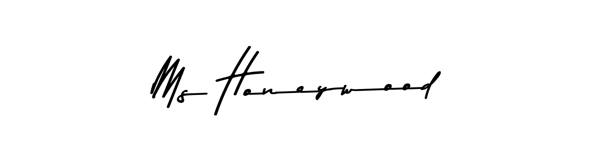 if you are searching for the best signature style for your name Ms Honeywood. so please give up your signature search. here we have designed multiple signature styles  using Asem Kandis PERSONAL USE. Ms Honeywood signature style 9 images and pictures png