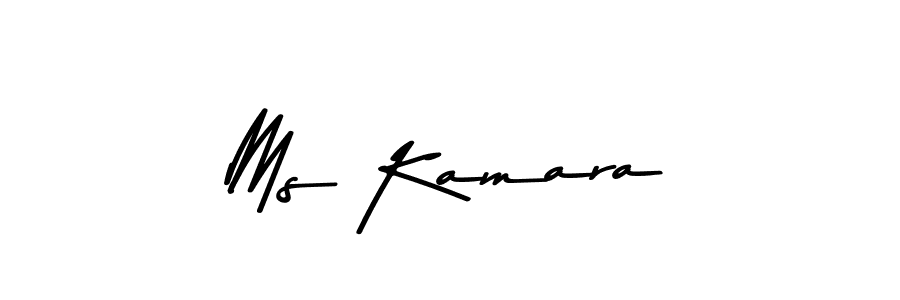 Design your own signature with our free online signature maker. With this signature software, you can create a handwritten (Asem Kandis PERSONAL USE) signature for name Ms Kamara. Ms Kamara signature style 9 images and pictures png