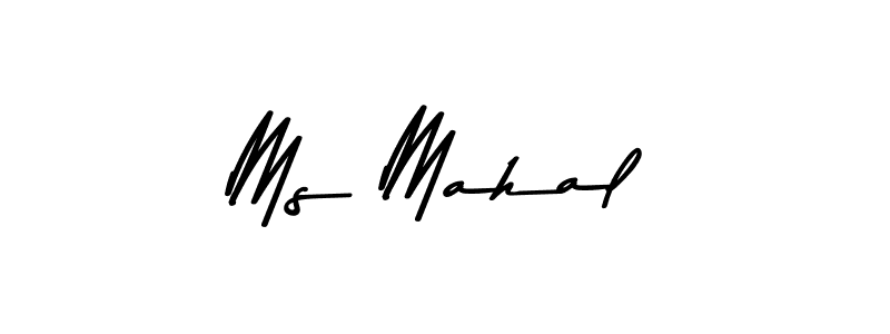 Ms Mahal stylish signature style. Best Handwritten Sign (Asem Kandis PERSONAL USE) for my name. Handwritten Signature Collection Ideas for my name Ms Mahal. Ms Mahal signature style 9 images and pictures png