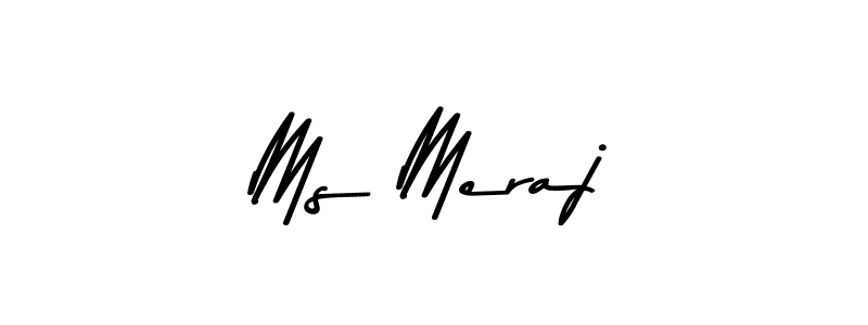 Make a beautiful signature design for name Ms Meraj. Use this online signature maker to create a handwritten signature for free. Ms Meraj signature style 9 images and pictures png