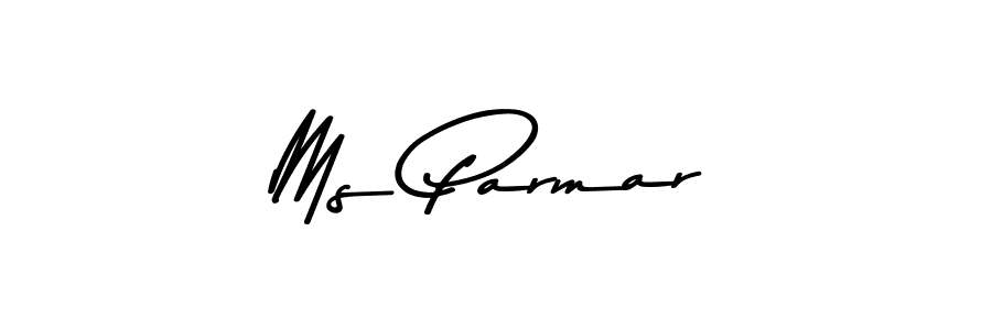 The best way (Asem Kandis PERSONAL USE) to make a short signature is to pick only two or three words in your name. The name Ms Parmar include a total of six letters. For converting this name. Ms Parmar signature style 9 images and pictures png