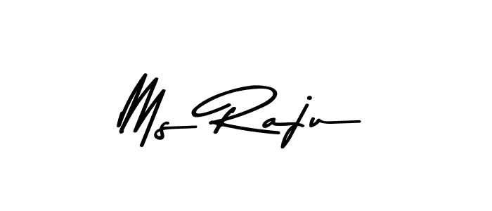 Similarly Asem Kandis PERSONAL USE is the best handwritten signature design. Signature creator online .You can use it as an online autograph creator for name Ms Raju. Ms Raju signature style 9 images and pictures png