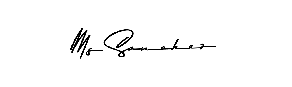 It looks lik you need a new signature style for name Ms Sanchez. Design unique handwritten (Asem Kandis PERSONAL USE) signature with our free signature maker in just a few clicks. Ms Sanchez signature style 9 images and pictures png