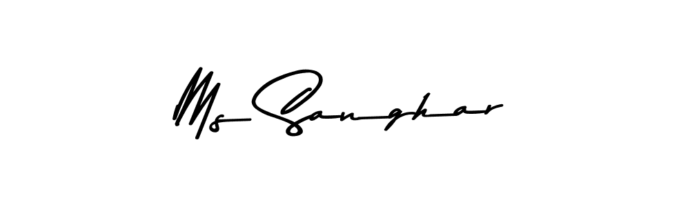 You should practise on your own different ways (Asem Kandis PERSONAL USE) to write your name (Ms Sanghar) in signature. don't let someone else do it for you. Ms Sanghar signature style 9 images and pictures png