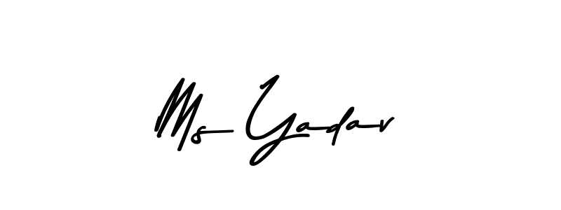Also You can easily find your signature by using the search form. We will create Ms Yadav name handwritten signature images for you free of cost using Asem Kandis PERSONAL USE sign style. Ms Yadav signature style 9 images and pictures png