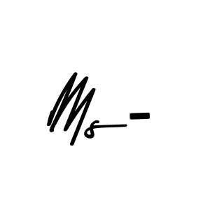 You should practise on your own different ways (Asem Kandis PERSONAL USE) to write your name (Ms-) in signature. don't let someone else do it for you. Ms- signature style 9 images and pictures png