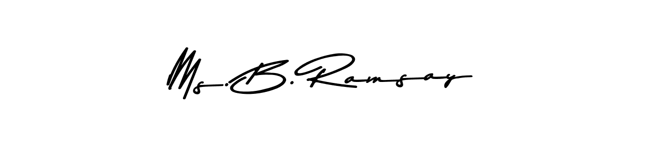 if you are searching for the best signature style for your name Ms. B. Ramsay. so please give up your signature search. here we have designed multiple signature styles  using Asem Kandis PERSONAL USE. Ms. B. Ramsay signature style 9 images and pictures png
