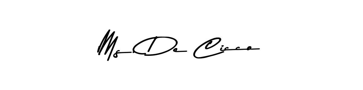 How to make Ms. De Cicco signature? Asem Kandis PERSONAL USE is a professional autograph style. Create handwritten signature for Ms. De Cicco name. Ms. De Cicco signature style 9 images and pictures png